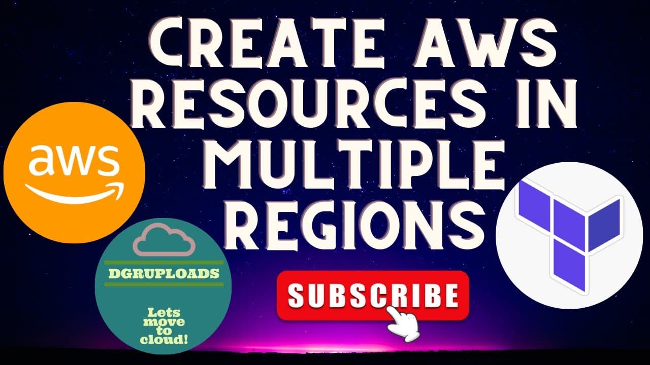 Terraform | Create AWS resources in multiple regions using Terraform | Step-by-Step Guide! by DGR Uploads thumbnail