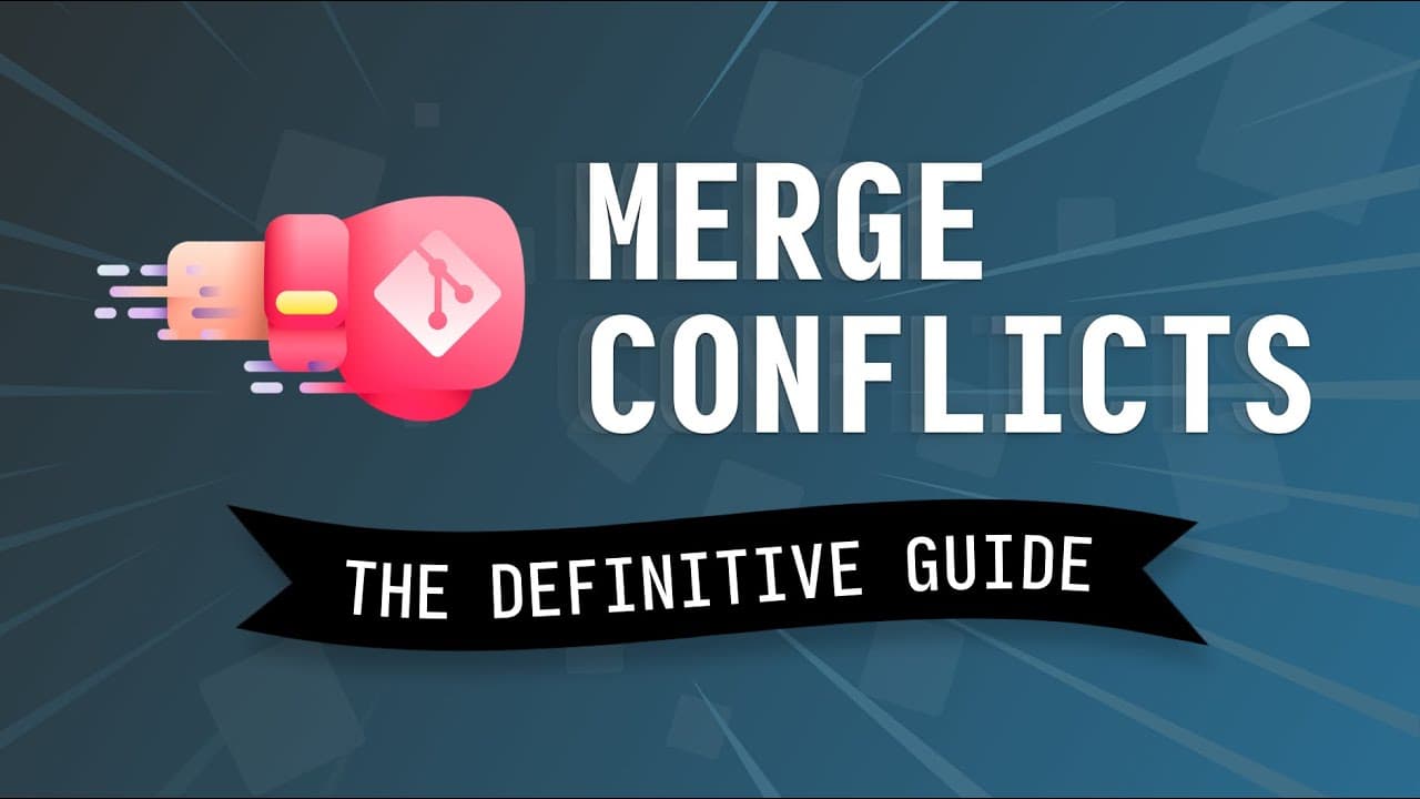 Resolve Git MERGE CONFLICTS: The Definitive Guide by The Modern Coder thumbnail